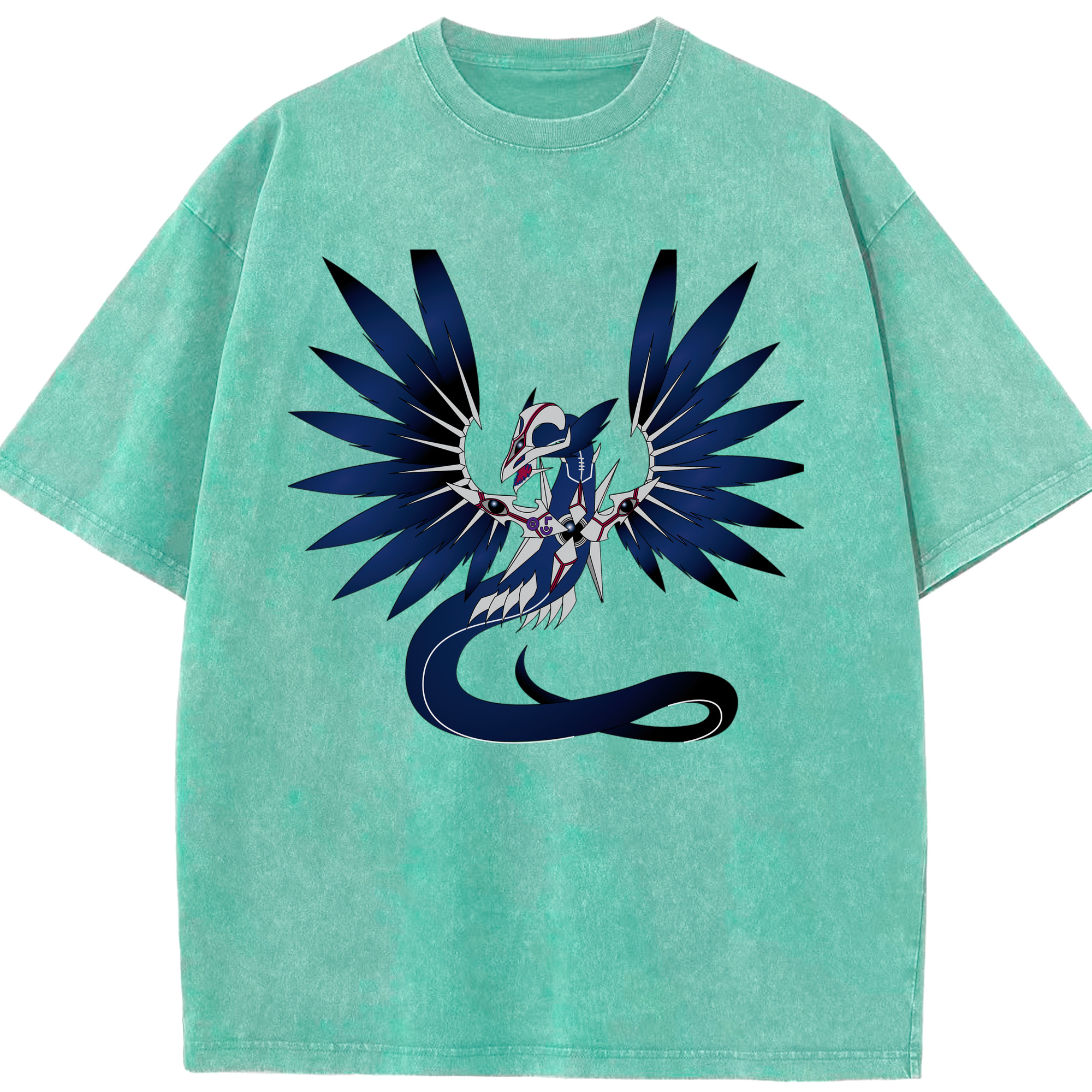 （画像用） 遊☆戯☆王 Yu-Gi-Oh! 綿100% ヴィンテージ風 半袖Tシャツ（フロントプリント）